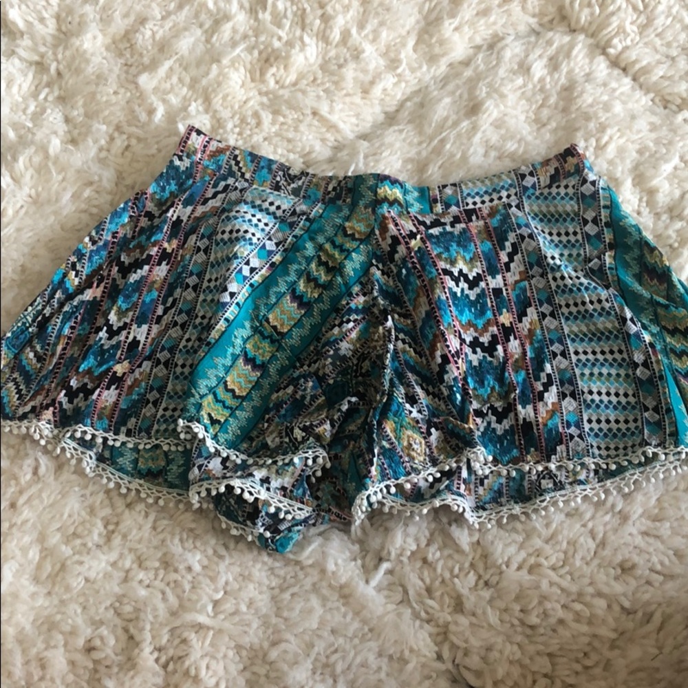 Flowy colorful shorts